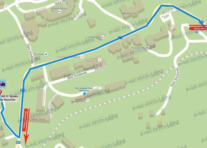 Meridián-apartmán, Starý Smokovec, Primo,